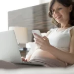 Faça seu teste de gravidez pelo app no celular