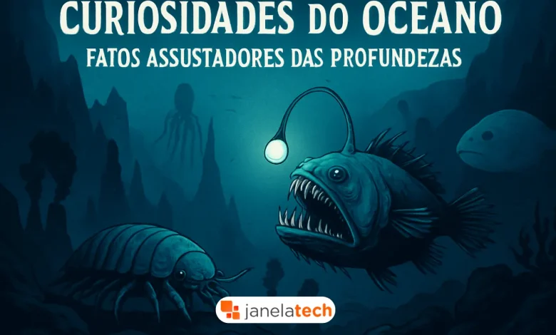 Curiosidades do oceano: fatos assustadores das profundezas - Janela Tech
