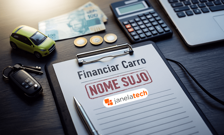 Financiar carro com nome sujo e sem entrada: como funciona - Janela Tech